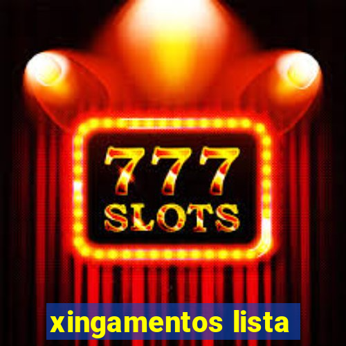 xingamentos lista